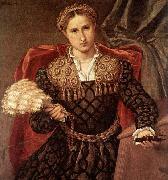 Portrait of Laura da Pola, Lorenzo Lotto